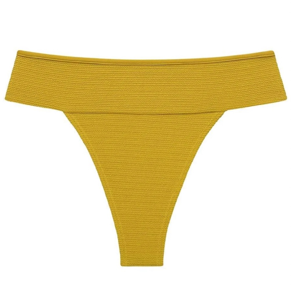 Montce - Key Lime Micro Scrunch Tamarindo Bikini Bottom - L